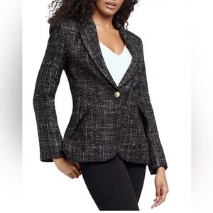 L'AGENCE Chamberlain Tweed Blazer